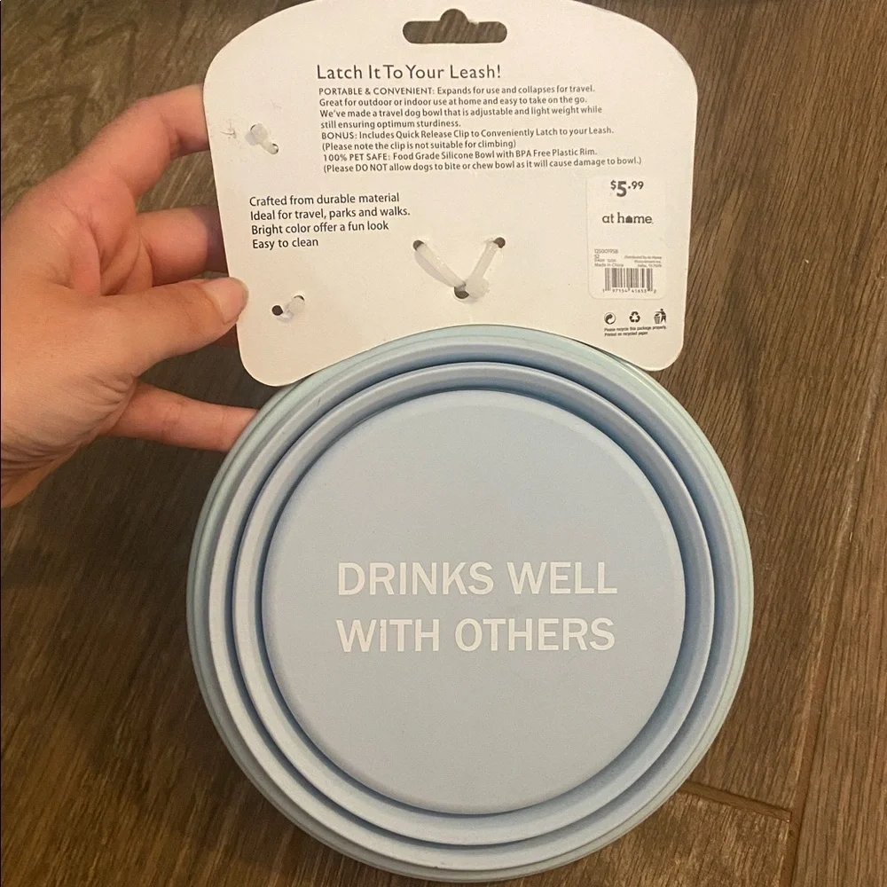 🧡 collapsible pet bowl